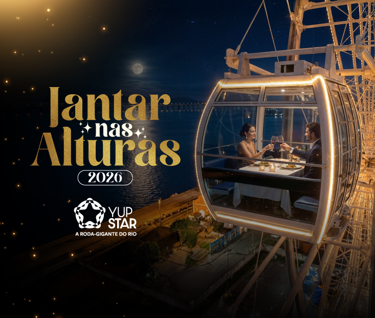 Jantar nas Alturas p/ 2 Pessoas