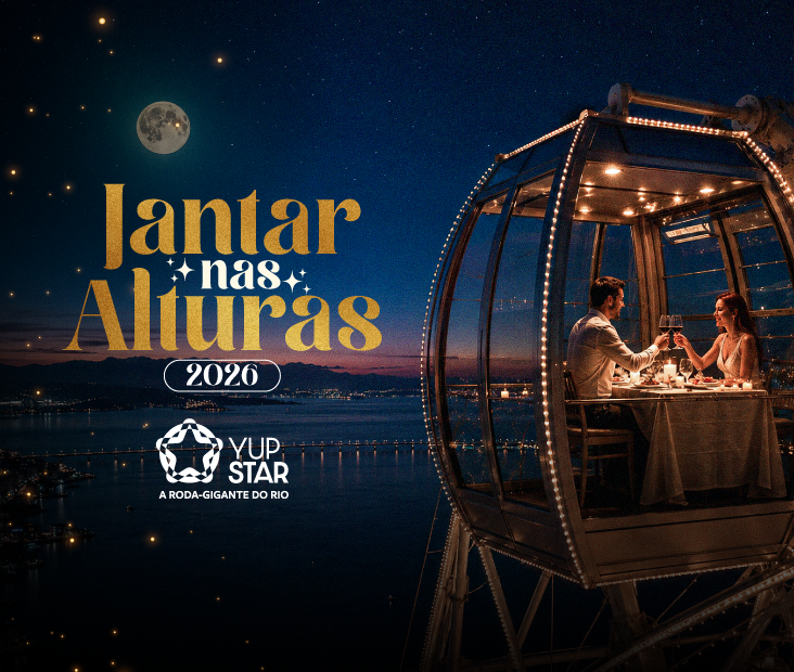Jantar nas Alturas p/ 2 Pessoas