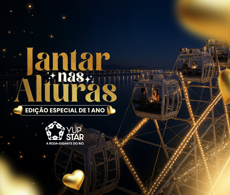 Jantar nas Alturas! (2 pessoas)